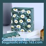 Kraft Paper Bags Square Bags, Thick Paper Bag With Window For Wedding, Party,