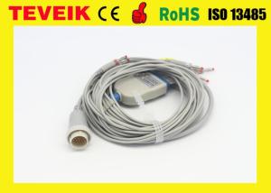 Wholesale Kenz EKG Cable for ECG 108/110/1203,1205 10 leadwires IEC /AHA DB15 pin from china suppliers