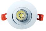 5W / 10W / 12W Epistar COB Curved LED Down Lights Dimmable Kitchen Spot Lighting