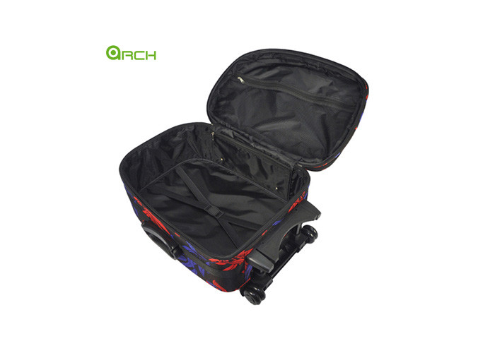18.5 Inch Large Capacity Round Carry On Luggage Bag With ABS Handles