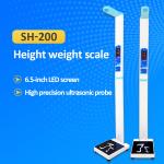 SH-200 Digital Weight and Height Measurement Scale Stainless Folded Digital