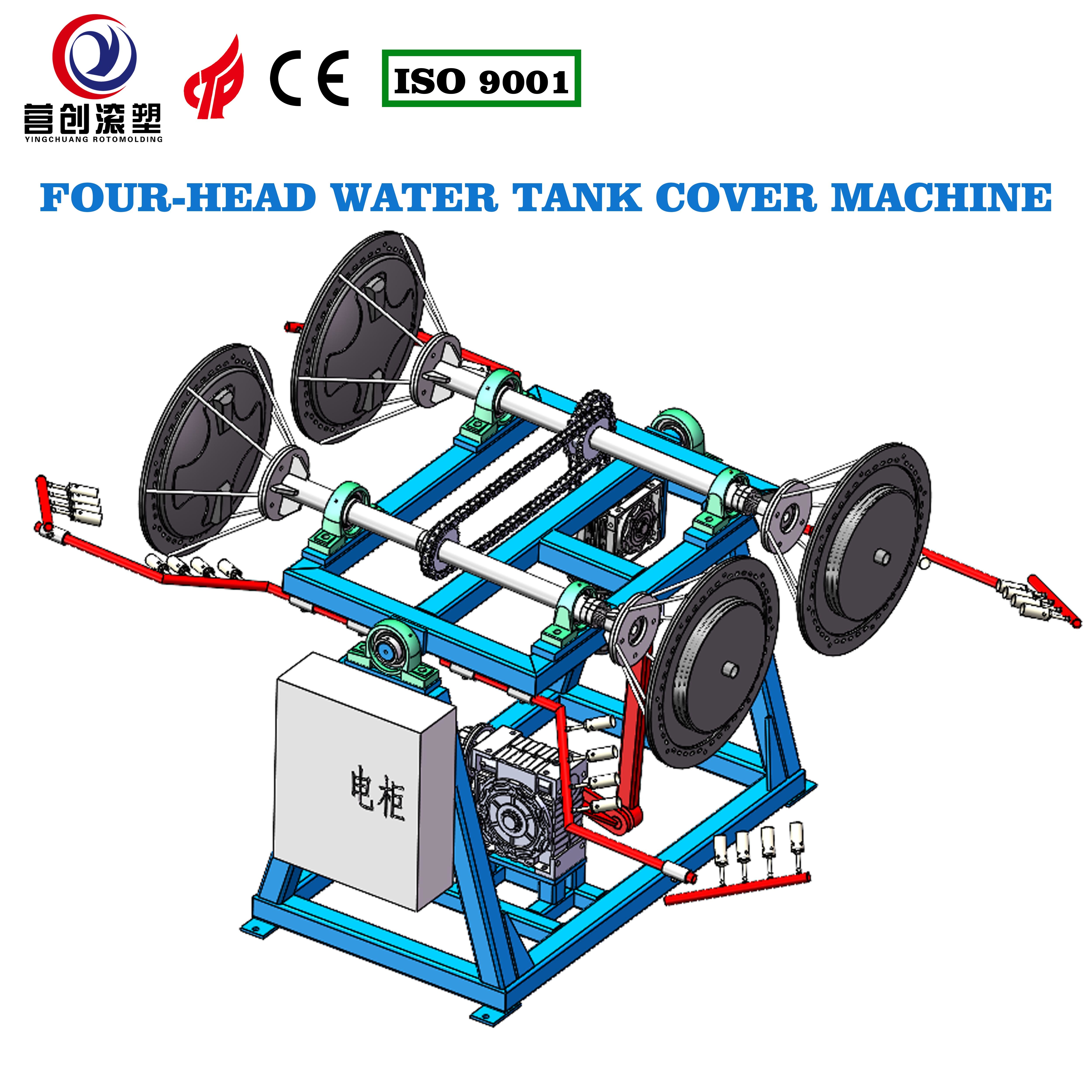 Automatic Noise Reduced Rotomoulding Machines For Quick Manufacturing