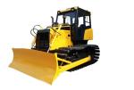 Yellow Steel TS100 Mini Crawler Dozer Compact Crawler Bulldozer Equipment