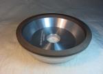 Red Grey Resin Bond Grinding Wheel 100D 40T 10U 6X 31.75H Vitrified 11V2