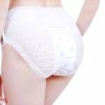 Customized Disposable Pants Type Adult Diaper Women's Menstrual Period Safety