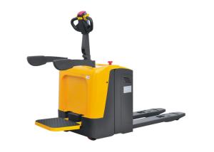 Wholesale Simple 2 Ton Electric Pallet Truck Tiller Head Shockproof For Warehouse from china suppliers