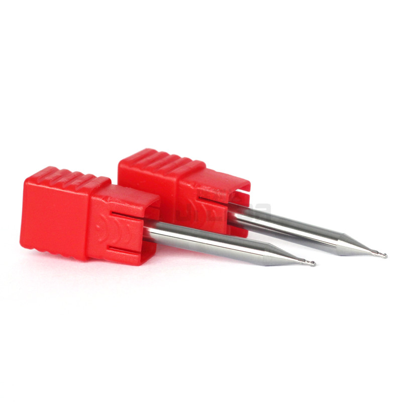 Cnc 2 Flute End Mill Aluminum 1mm Ball Nose HRC50