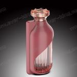 Customized Logo Round Spirits Glass Bottle Clear Empty 700ml