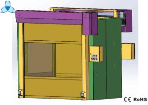 Wholesale Cold Rolled Steel Cleanroom Air Shower , Air Shower Room With High Speed Shutter Doors from china suppliers