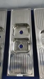 Wholesale Commercial Grade Kitchen Sink With Drainboard For Busy Food Establishments from china suppliers