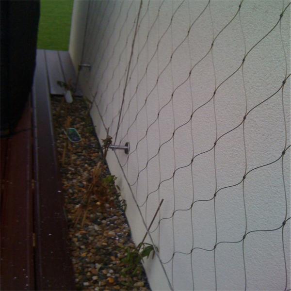 Stainless Steel Wire Rope Mesh Net As Architecture Plant Trellis