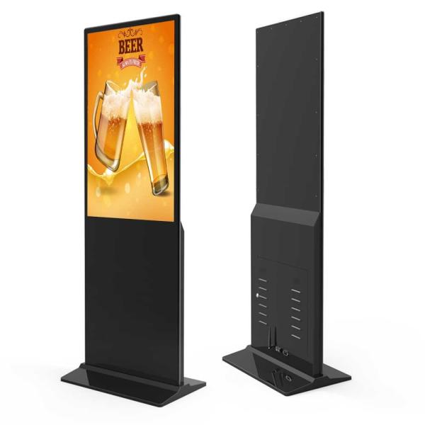 Vertical Floor Stand Digital Signage 55inch Indoor Multi Touch Screen LCD