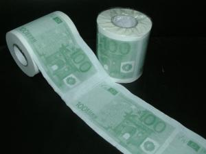 Wholesale euro money printed toilet paper from china suppliers