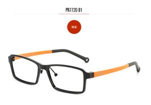 Wholesale Boy Girl Kids Eyeglass Frames Square Multiple Color Dark Blue Non - Toxic from china suppliers