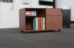 Wholesale Pre Assembled Storage File Cabinet Office Steel 5MM Thin Edge 2 Drawer from china suppliers