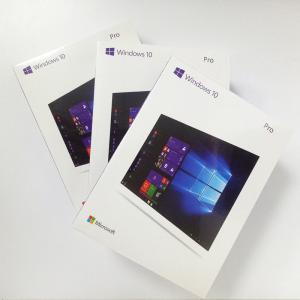 China Forever Valid Warranty Microsoft Windows 10 Pro Retail Box Package Recover Upgrade on sale