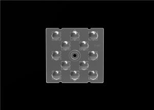 Wholesale Transparent Material PMMA LED Lens , Square LED Lens L50*W50mm Dimension from china suppliers