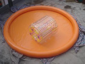 Wholesale Orange Color Round Inflatable Water Pool For Water Walking Roller from china suppliers