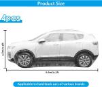 Disposable Car Covers，12.5 x 21.7ft Universal Clear Plastic Car Cover，Disposable