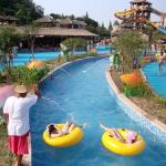Environmental Friendly Outdoor Lazy River Water Park Game Long Service Life
