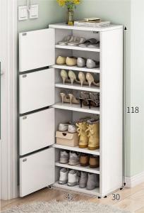 Wholesale Multi-Layer Large-Capacity Dust-Proof Home Entrance Shoe Cabinet from china suppliers