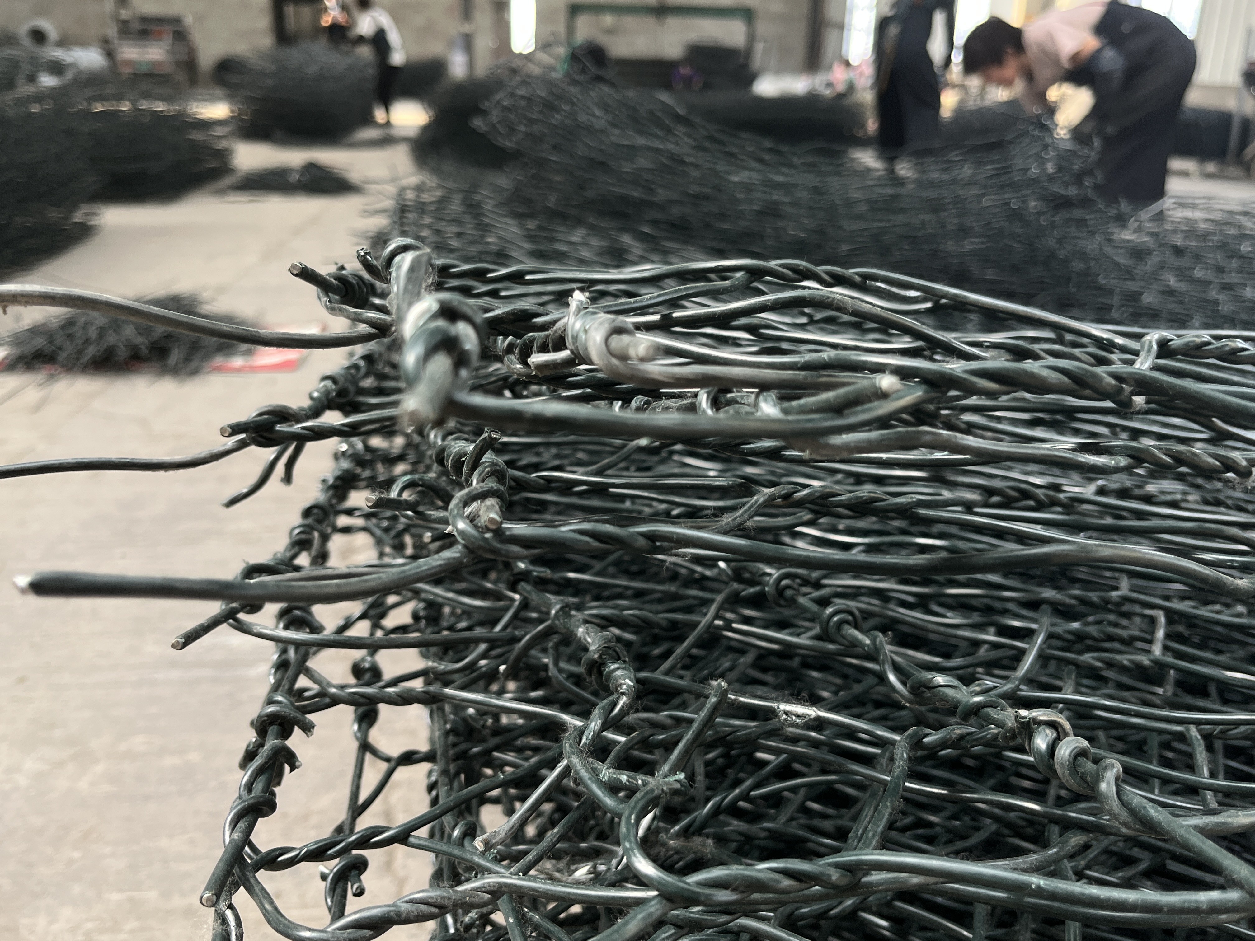 Hot Dipped Gabion Baskets 1mx1mx1m Heavy Duty