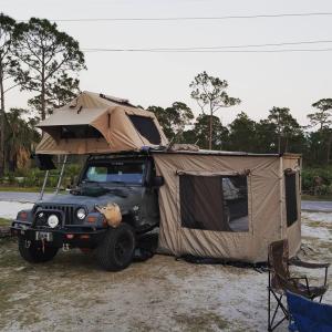 Wholesale 3-4 Person Off Road Vehicle Awnings UV50+ Protection 1 Year Warranty from china suppliers