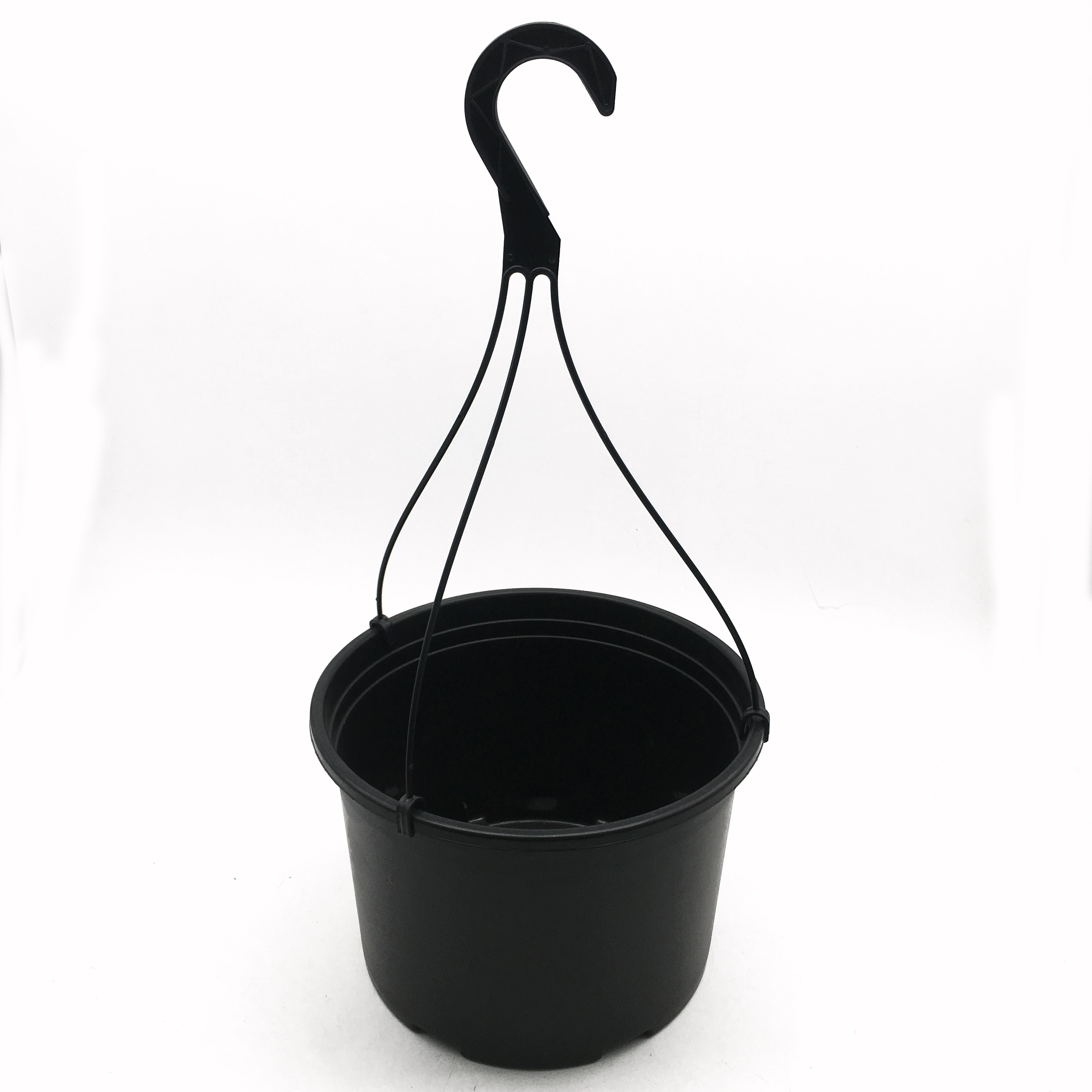high quality plastic hanging hook hanging flower pot on wall in room in favorable price