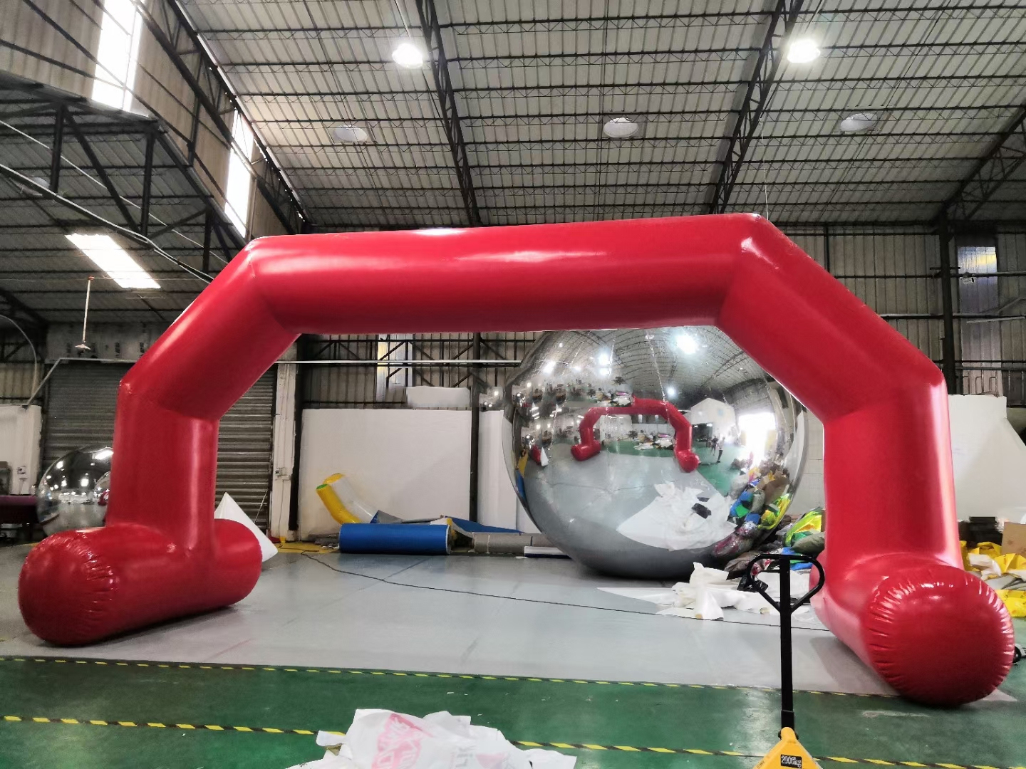 Custom Advertising Giant Inflatable Arch ODM For Sport Events