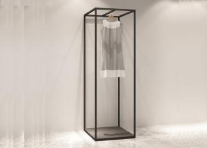 Wholesale RAL Black Color Commercial Clothes Racks And Stands For Shops Or Showrooms from china suppliers