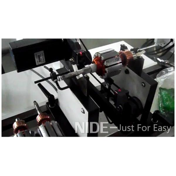 Middle Type Armature Dynamic Balancing Equipment For Vacuum Cleaner Motor Rotor