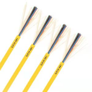 Wholesale Multi-fiber Singlemode Gjfjv Tight Buffer Indoor Fiber Optic Distribution Cable from china suppliers