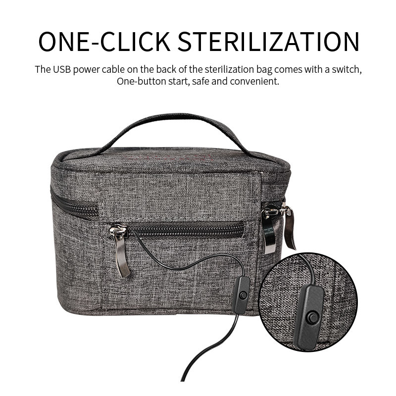 Leather Disinfection Bag UVC UV Sterilizer Lamp