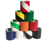 Red White Stripes PVC Adhesive Tape Plastic Electrical Tape For Insulation