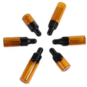 Wholesale Cosmetic 2ml 3ml 5ml Glass Bottle And Dropper Bulk from china suppliers