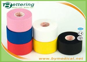 Wholesale First Aid Cotton Sports Strapping Tape For Shoulder , Athletic Support Tape Comfortable from china suppliers