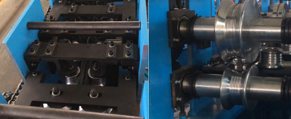 Main rolling forming machine of oval tube machine