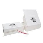 Recycled Cardboard Paper Mailer Box Zipper Tear Strip Box Mailer Packaging Boxes