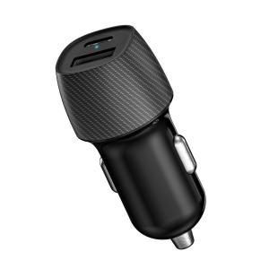 Wholesale 18W USB A Quick Charge Car Charger Adapter Type C For Iphone 12 4.8A 5V from china suppliers