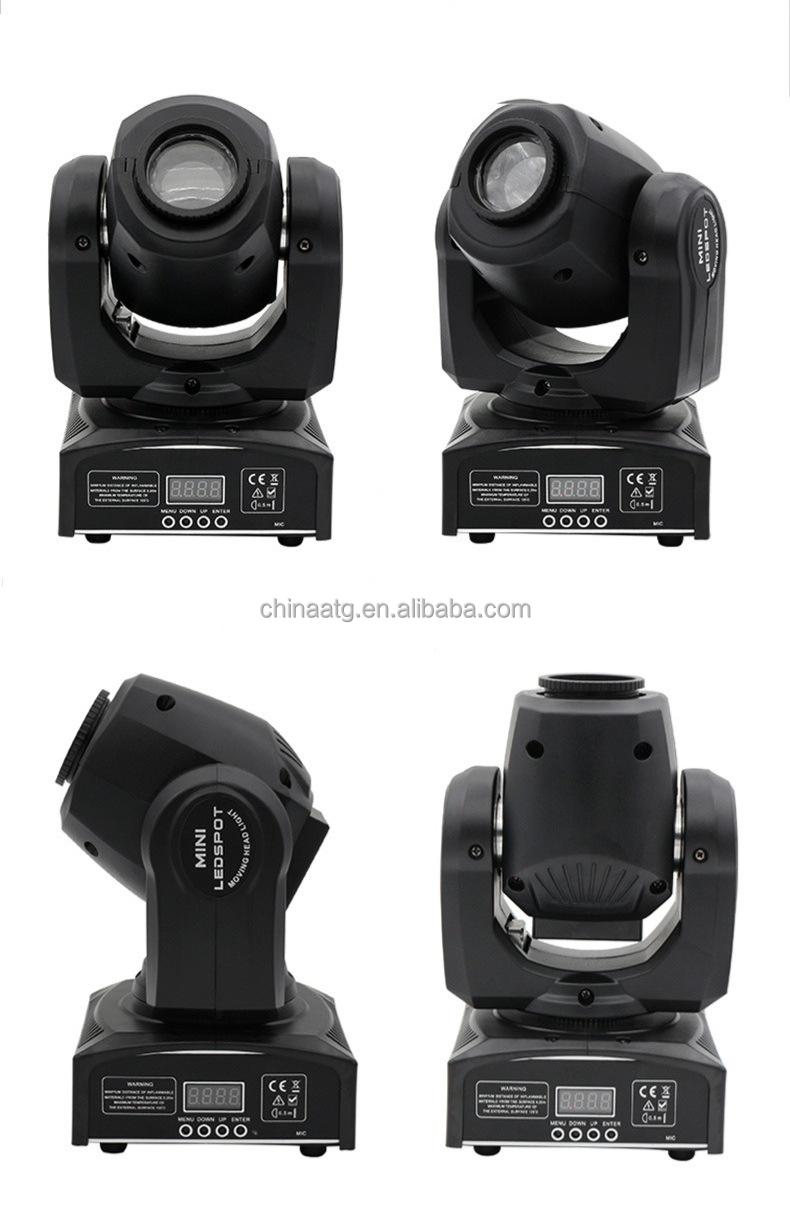 LED Moving Head Light AC100-240V 50-60Hz Input Voltage With 60W RGBW