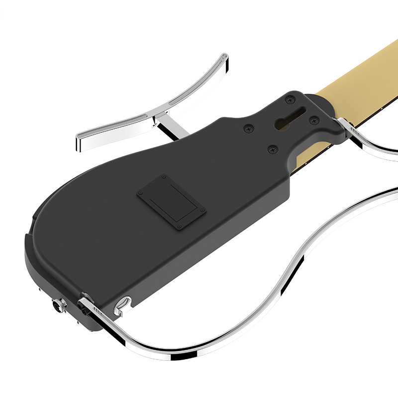 Custom New high-quality Unique Design Patented 4 String Bass Unique Design Patented Headless Travel Electric Guitar