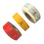 PET Red Conspicuity ECE 104 Reflective Tape Sticker For Vehicles
