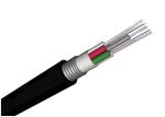 12 Core GYTA steel tape Fiber Optic Cable for Aerial / Duct , black