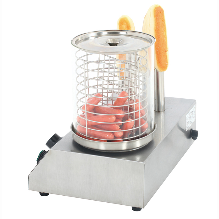 HD-TW Hot Dog Steamer with Bun Warmer Distributed by Food Beverage Factories