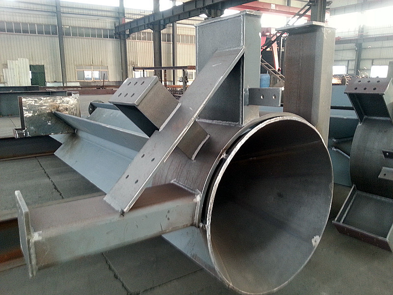 Customized Shape Prefabricated Steel Metal Members Fabrication Supply Service