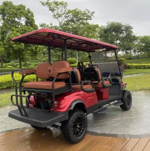 Wholesale 6 Seater Electric Golf Trolley 4 Wheel Disc Brake 10 Inch TFT IP66 CARplay Display from china suppliers