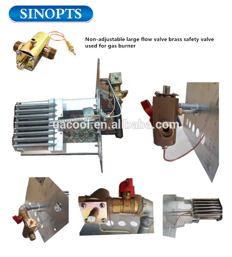 Sinopts Semi Automatic Valve Gas Control Valve for Gas Cooker