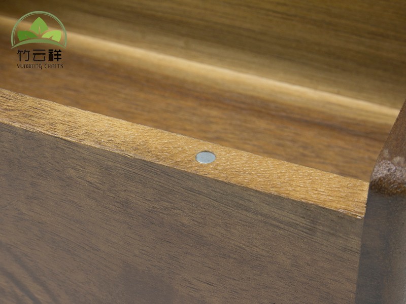 Wooden Watch Box Handicraft Box With Metal Hinge And Magnet(Retro Color)