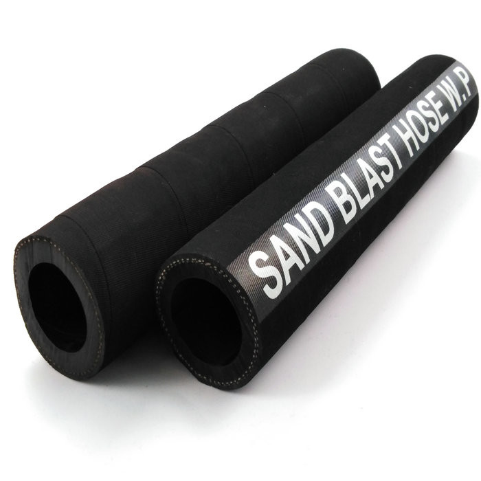 Abrasion Resistant 12 Bar Abrasive Sandblasting Hose