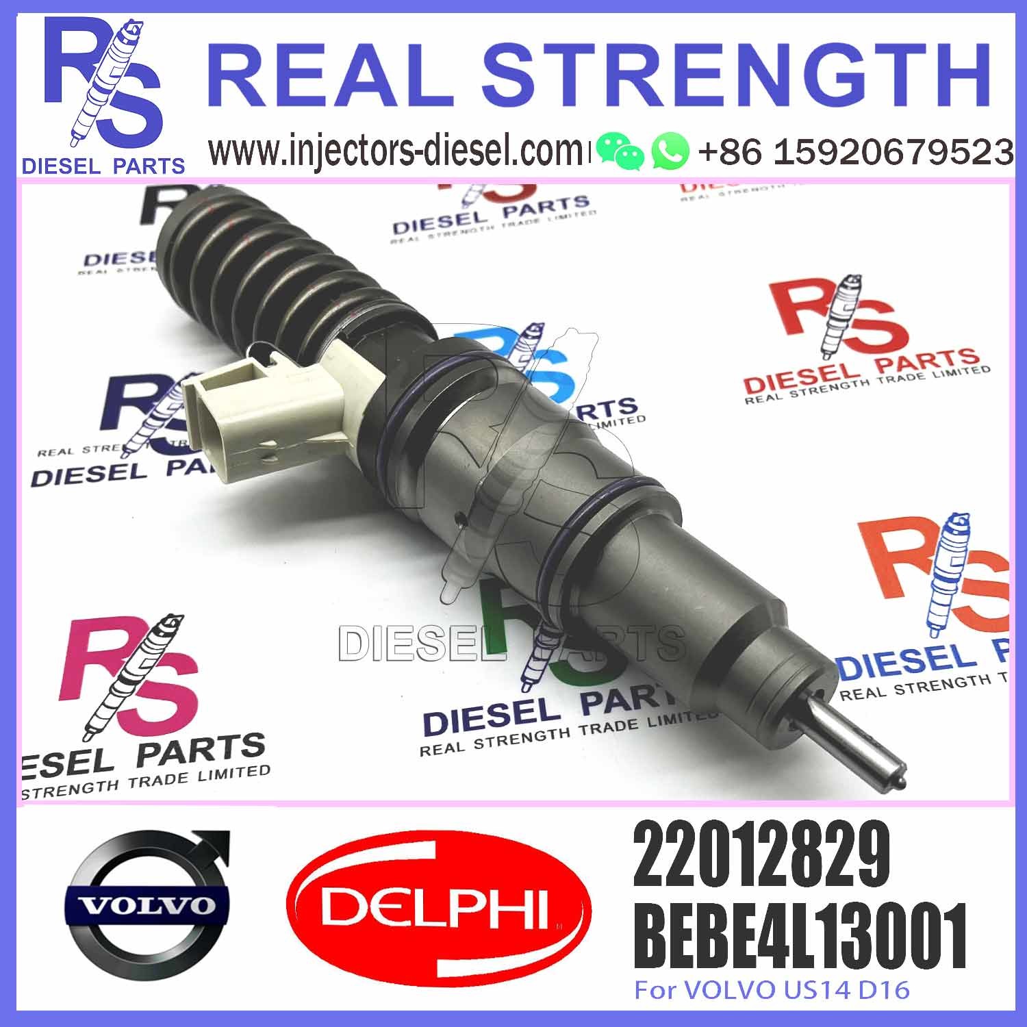 22012829 BEBE4L13001 Diesel Fuel Injector 21714948 889498 22012829 For V-O-L-V D16